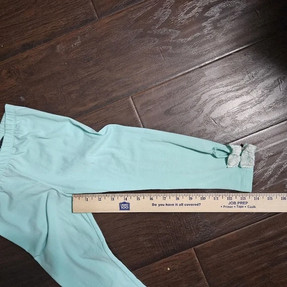 Forever Me Girls 2 Piece Mint Green & White Capri/Lace Tunic Set Size 6 - Picture 15 of 15